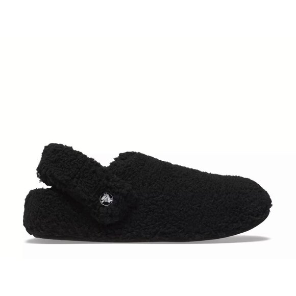 NEW CROCS Sizes 7-10 Women's Classic Cozzzy Slipper - Black - Picture 5 of 7